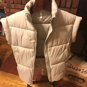 Mango Cream Puffer Vest